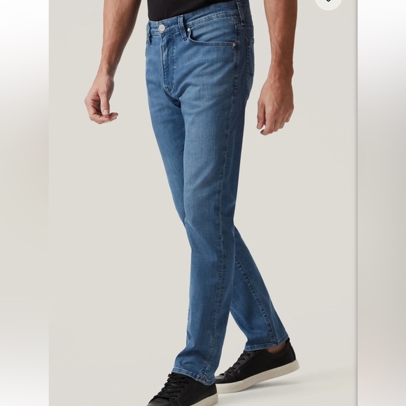 34 Heritage Charisma Relaxed Classic Straight Leg Jeans Dark Blue Mens 32x34 - Picture 1 of 14